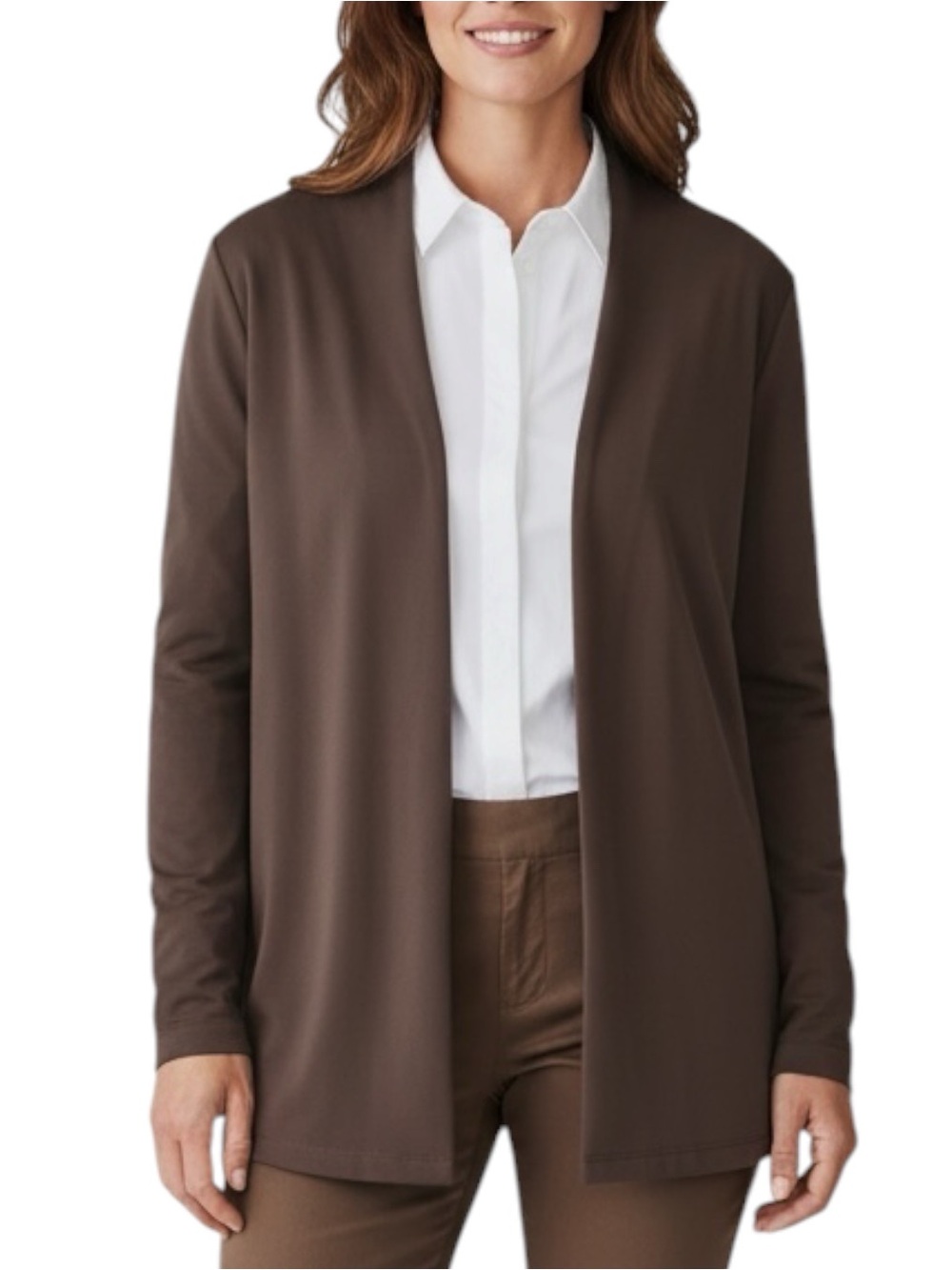 TALBOTS Vintage Latch-Front Jacket in Chocolate Brown Size MED— Perfect for Fall